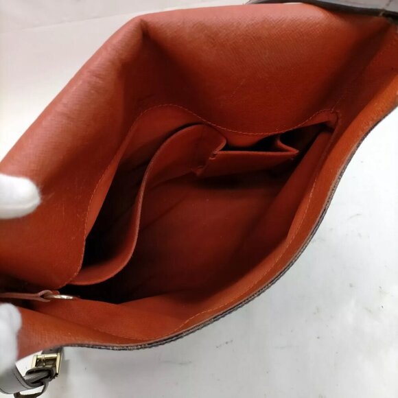 100% Authentic Louis Vuitton Musette Brown Damier Ebene Shoulder Bag - Picture 7 of 9